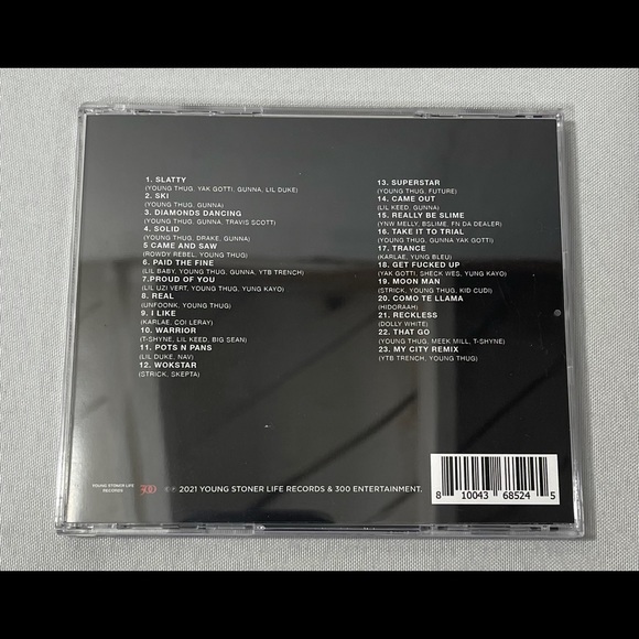 Slime Language 2 CD Signed By Young Thug & Gunna - Picture 3 of 8